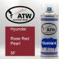 Preview: Hyundai, Rose Red Pearl, 5F: 400ml Sprühdose, von ATW Autoteile West.